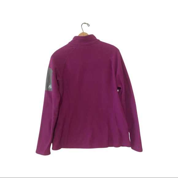 Eddie Bauer Dark Purple Fleece - Picture 2 of 4